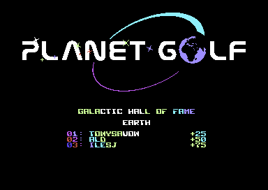 Titolo Planet Golf