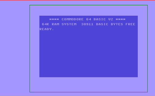schermo del c64