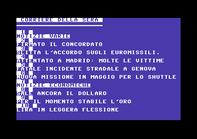 Wargame d'Aprile C64