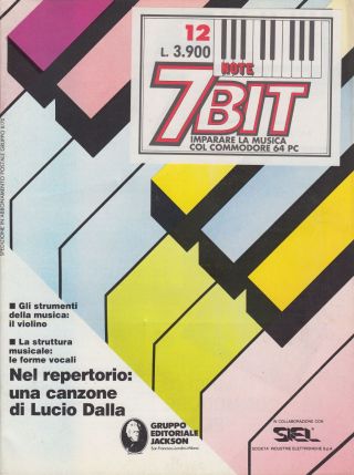 Copertina Alternataiva 7 Note Bit numero 12