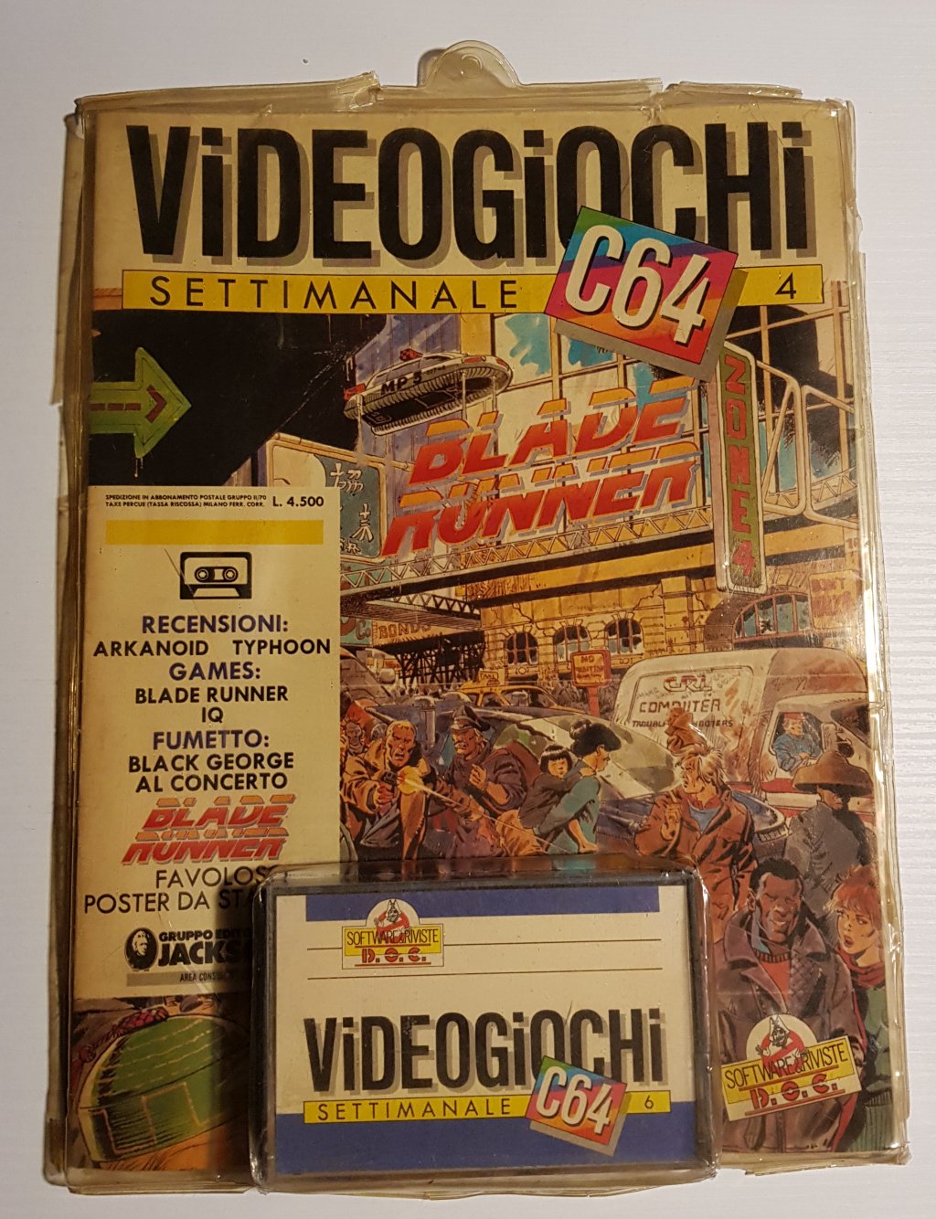 Videogiochi - Rivista + Cassetta (Gruppo Editoriale Jackson)