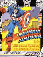 Copertina Captain America and the Doom Tube