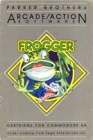 Copertina Frogger (Parker Bros)