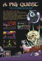 Copertina Retro A Pig Quest - Cartuccia2