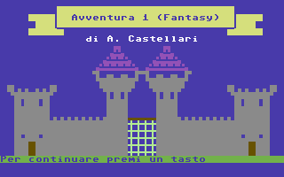 ScreenshotAvventura 1 (Fantasy) - Versione Commerciale