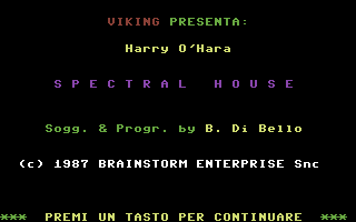 Harry O'Hara: Spectral House