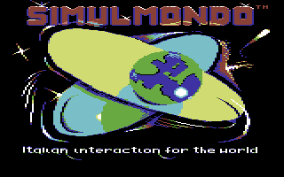 Logo Simulmondo -  Commodore 64