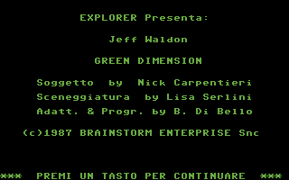 Jeff Waldon: Green Dimension