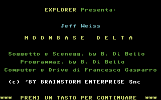 Jeff Weiss: Moonbase Delta