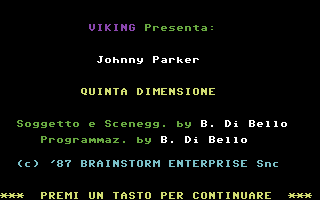 Johnny Parker: Quinta Dimensione