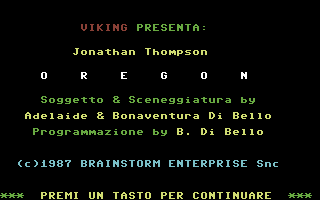 Jonathan Thompson: Oregon