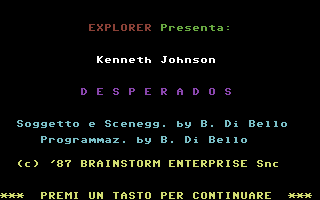 Kenneth Johnson: Desperados