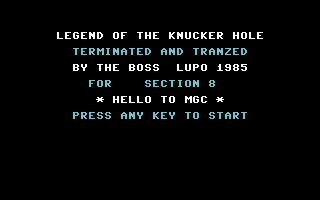 Legend of the Knucker-Hole, The