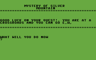 Mystery of Silver Mountain, The