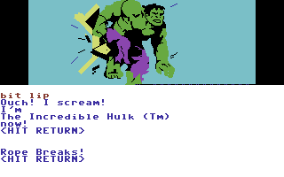 Questprobe 1: The Incredible Hulk (Versione Europea)