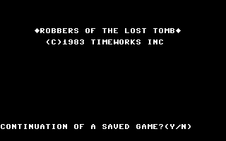 Robbers of the Lost Tomb