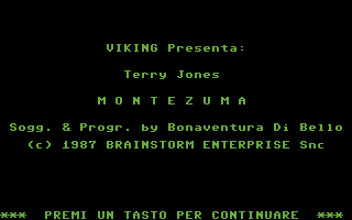 Terry Jones: Montezuma