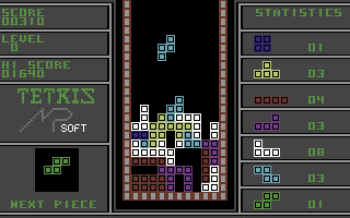 Ready64, Dedicato al Commodore 64 - Tetris