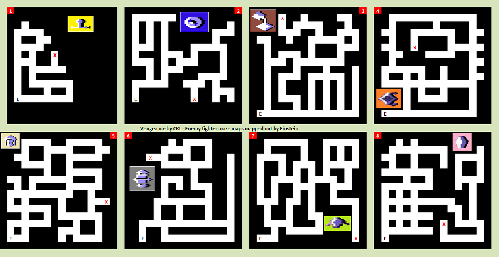 Vengeance Maze Maps