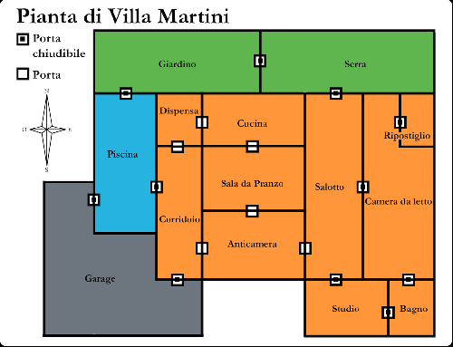 Mistero A Villa Martini Mappa