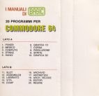 Custodia 20 Programmi Per Commodore 64 Retro