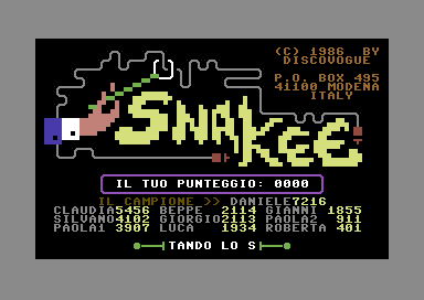 Snakee - Seconda Versione